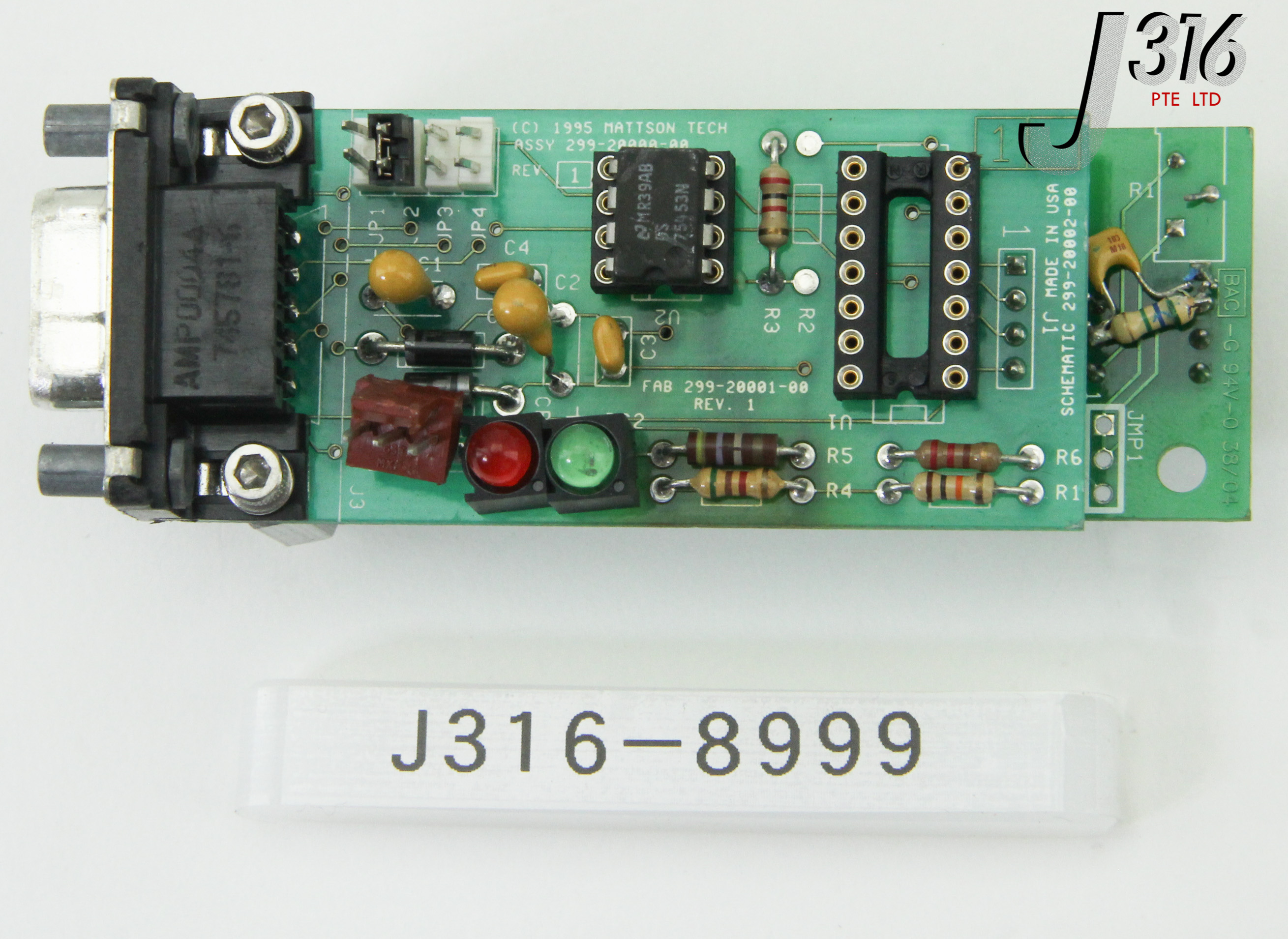 コントローラ 8999 MATTSON TECH PCB ICP PLASMA SENSE, A2, ASSY 299-20000-00 | eBay